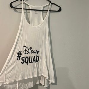 Disney squad tank. Size small.